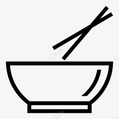 碗碟子陶器图标图标