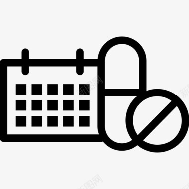 医药医疗医药与健康图标图标