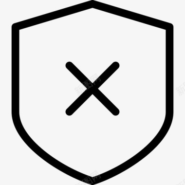 不安全防火墙关闭病毒未保护图标图标