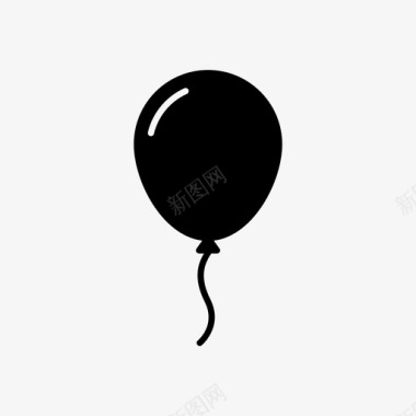 气球直播间礼物气球庆祝节日图标图标