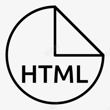 标准字的语言html文件laungaugeweb图标图标