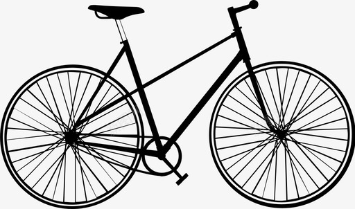自行车公路自行车骑行图标图标