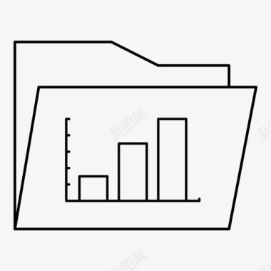 演示图形PPT条形图文件夹文件夹图形图标图标