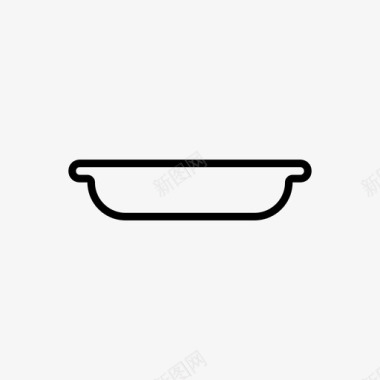汤盘糕点面食图标图标