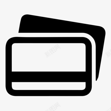 信用卡银行卡付款方式图标图标
