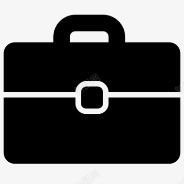 商务用品公文包包商务图标图标