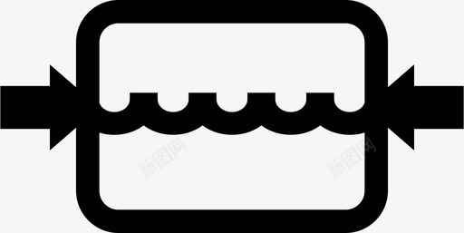 水压海洋游艇图标图标