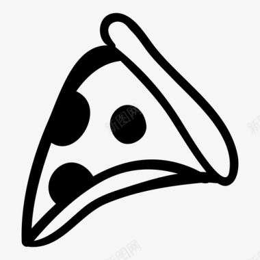 披萨手撕披萨图标图标