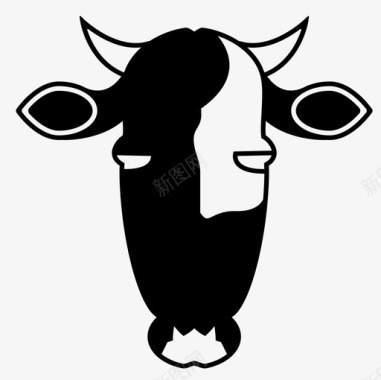 羊腿肉牛肉牲畜图标图标