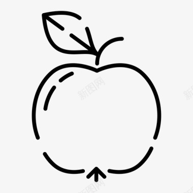 苹果秋天农夫图标图标