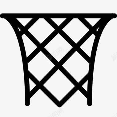 篮球圈体育用品轮辋图标图标