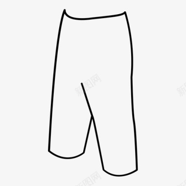 裤子西装休闲裤图标图标