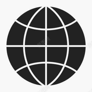 网络全球星球图标图标