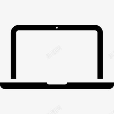 笔记本电脑便携式电脑展示图标图标