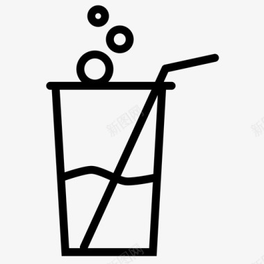 饮料水可口可乐图标图标