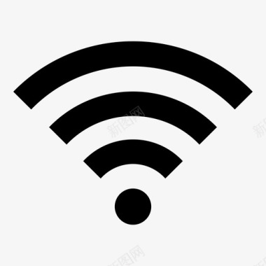 WIFI信号格wifi信号无线wifi强度图标图标