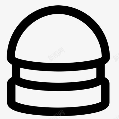 点餐汉堡现成点餐图标图标