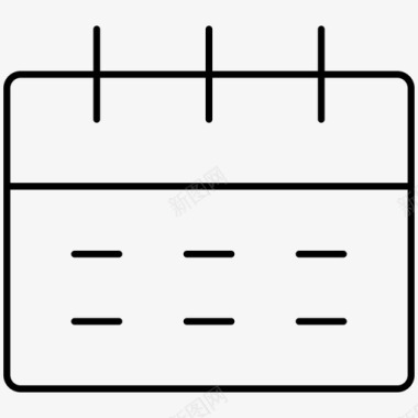 省心计划日历约会日期图标图标