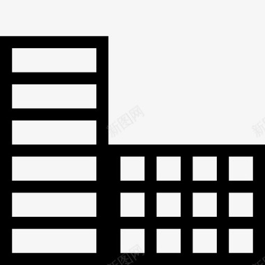 台北的摩天大楼建筑窗户摩天大楼图标图标