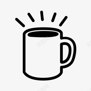 logo标识咖啡咖啡因饮料图标图标