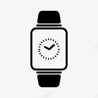 小程序手表时间智能手表图标图标