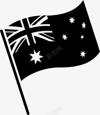 澳大利亚国旗代表大洋洲图标图标