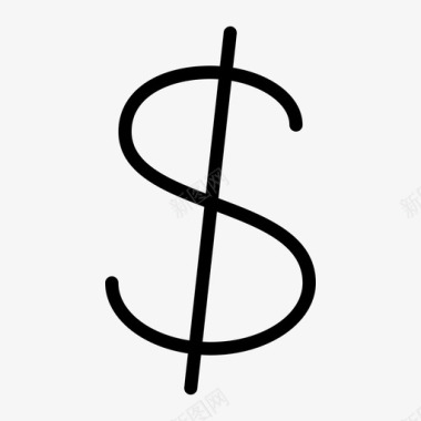 火焰美元图标美元符号现金货币图标图标