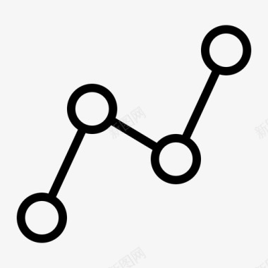 信息创意图表折线图信息图报告图标图标