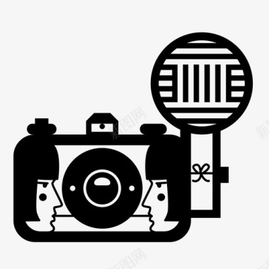 闪光撒丁岛照相机摄影图标图标