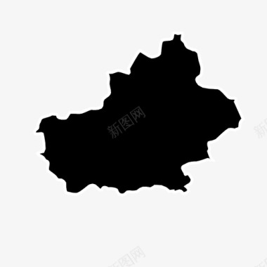 中国新疆省（01/30）图标图标