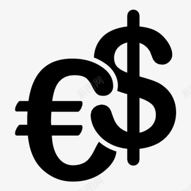 外汇货币美元市场图标图标