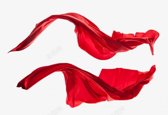 对称红色丝绸红色丝带丝绸G个体小小图标图标