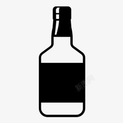 酒精中毒酒类酒精中毒葡萄酒图标高清图片