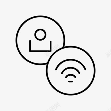 强度wifi用户帐户用户头像图标图标