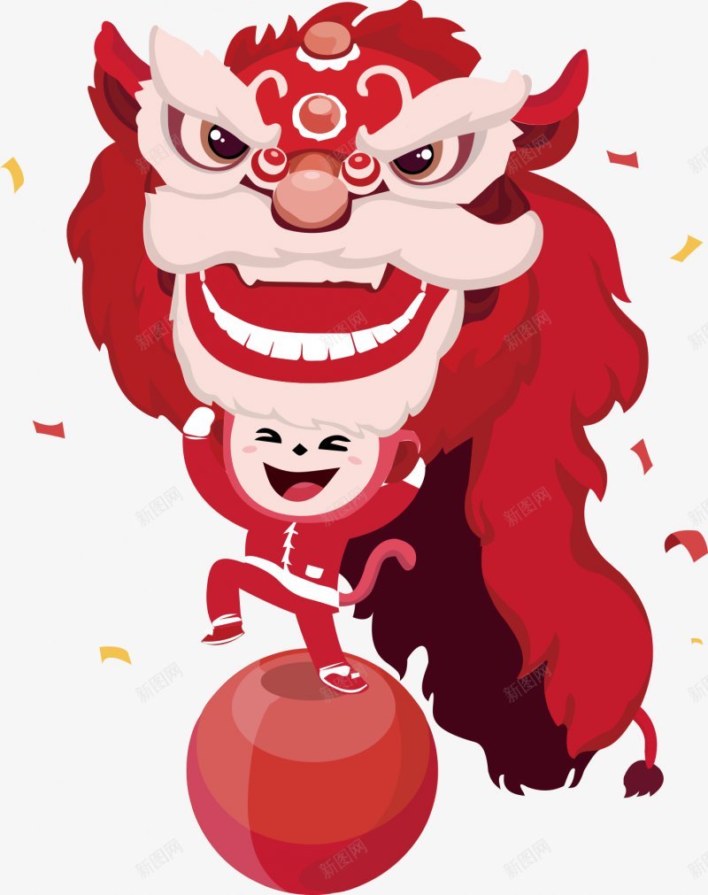 春节新春喜庆春节新年年货节元宵节喜庆png免抠素材_88icon https://88icon.com 元宵节 喜庆 年货节 新年 春节 春节新春喜庆