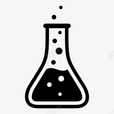实验室的化学家烧瓶实验室测试实验室图标图标