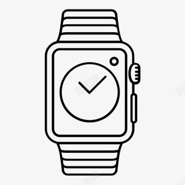 皮质腕表apple watchapplewatch腕表图标图标