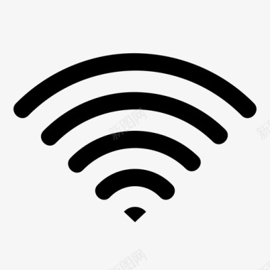 WiFi无线连接wifi无线互联网无线连接图标图标