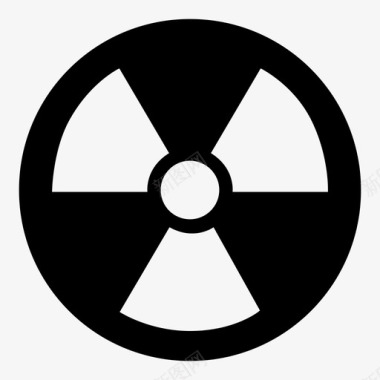 不安全放射性不安全有毒图标图标