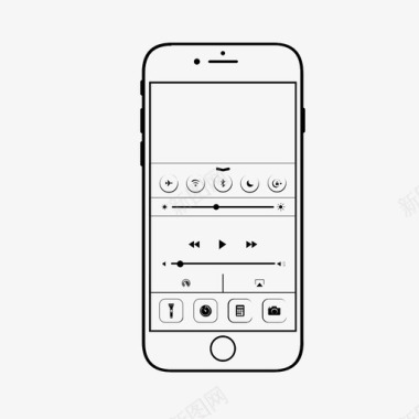 手机当当应用控制中心智能手机应用程序图标图标