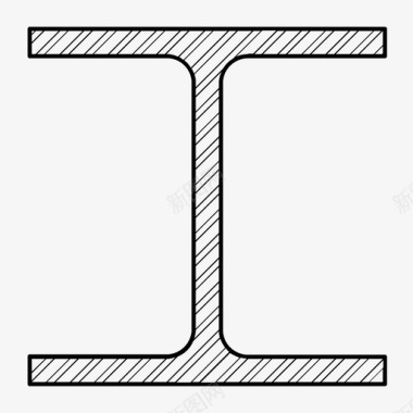 铁锯钢梁承重结构图标图标