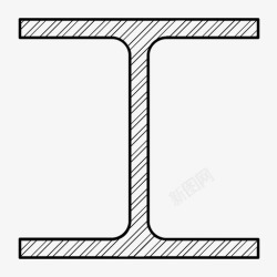 大梁钢梁承重结构图标高清图片