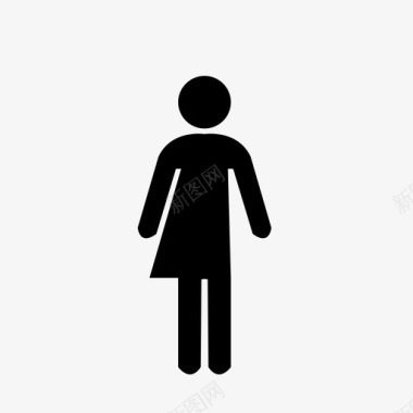 女性生殖变性女性男性变性图标图标