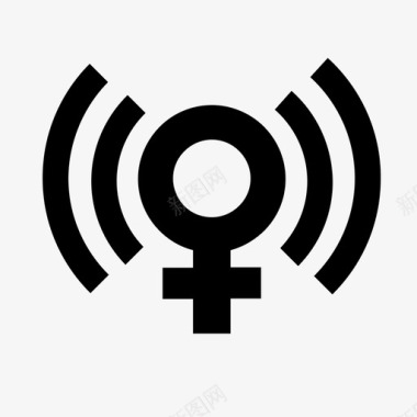 WIFI网络女性网络女性wifi图标图标