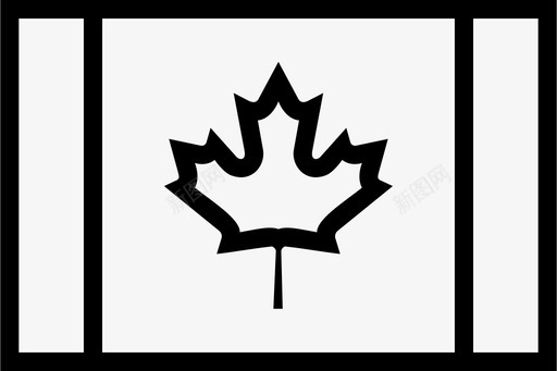 加拿大国旗国籍国家象征图标图标