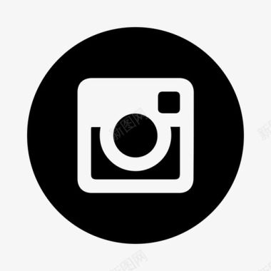 镜头光斑照相机instagram照相机社交图标图标