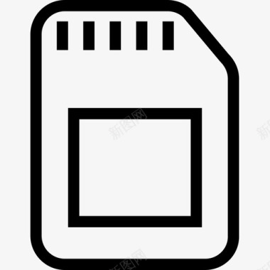 存储存储卡手机sd卡图标图标