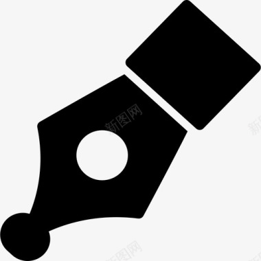 水笔自来水笔写作作家图标图标