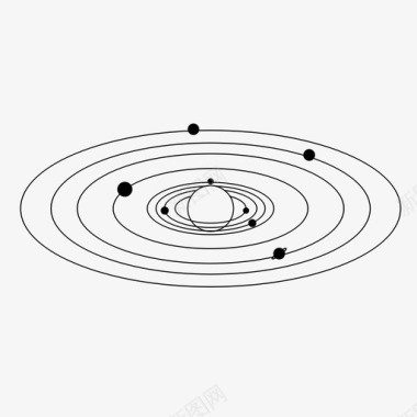 太空法则太阳系太空行星图标图标