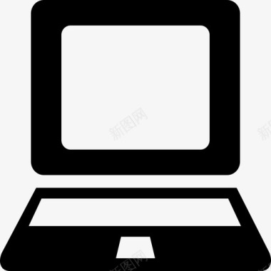 科技流线笔记本电脑mac电脑迷你电脑图标图标